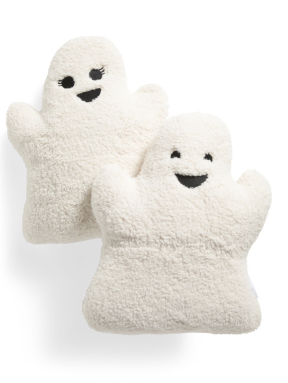 Martha Stewart Halloween Ghost Sherpa Throw Pillows New